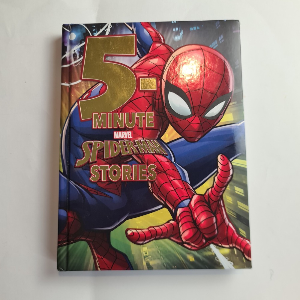 Marvel 5-Minute‎ Spider-Man Stories Hardcover Padded Childrens Book 2017